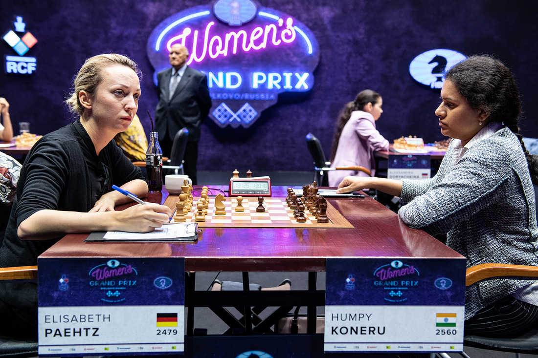 Humpy Koneru Maintains Leadership at Women's FIDE Grand Prix Leg