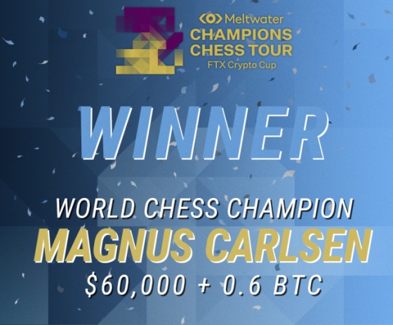 Magnus Carlsen wins world's first bitcoin chess tournament