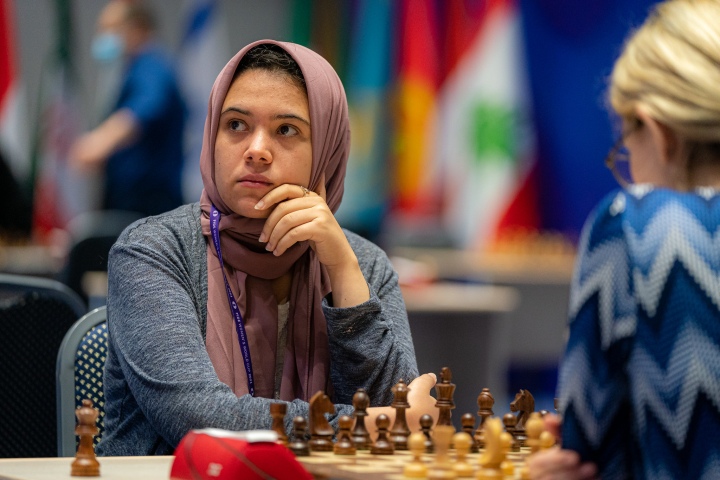 London, UK. 15th December 2018. Chess grandmasters Fabiano Caruana, (US)  world #2 Levon Aronian (Armenia), world #6 playing for the Third and Fourth  place in the final of the Chess Classics been