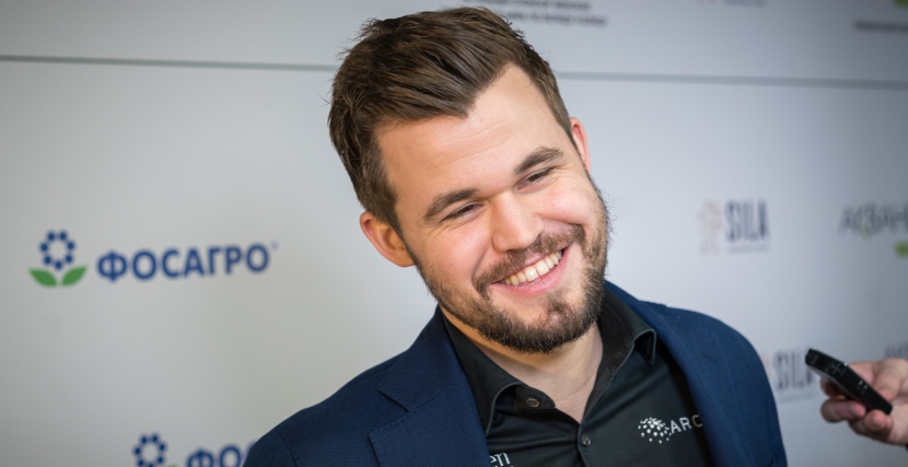 Magnus Carlsen, awarded Svetozar Gligoric Trophy 2020