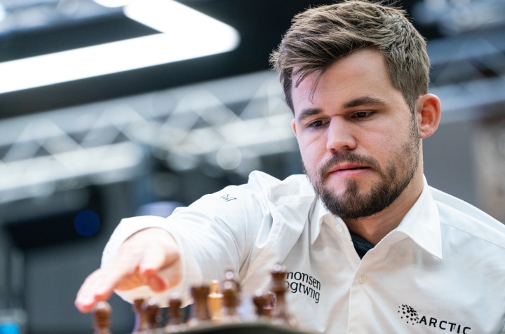 Magnus Carlsen, awarded Svetozar Gligoric Trophy 2020