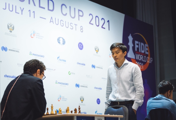 Fabiano Caruana is the only #grandchesstour player, who continues fighting  in the FIDE World Cup. In the 5th round Fabiano eliminated the…
