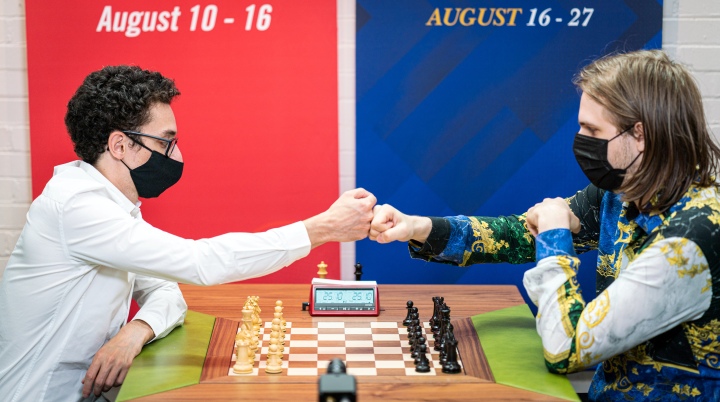 2021 STL Rapid & Blitz: Nakamura in the lead after rapid