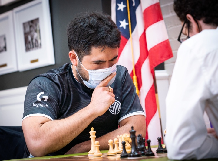 FIDE Chess World Rapid & Blitz 2021 Hikaru Nakamura (USA) during