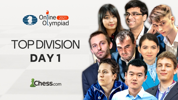 Online Olympiad Top Division: China and Russia lead