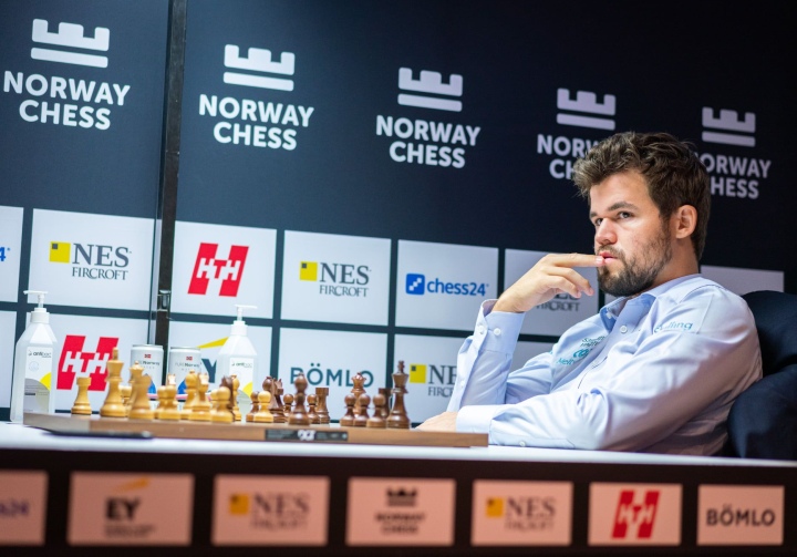 Norway Chess 2021 - Alireza Firouzja VS Sergey Karjakin (Round 3