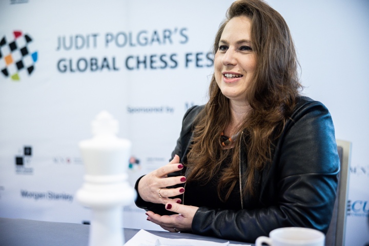 Judit Polgar inspires 'Chess and Female Empowerment' conference