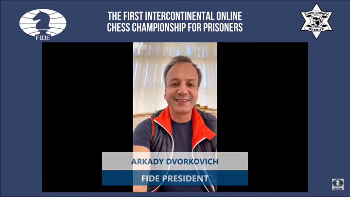 FIDE - International Chess Federation - Groups 4,5 and 6 of the first  Intercontinental Online Chess Championship for Prisoners have started their  matches. Follow the live commentary with Keti Tsatsalashvili at   #