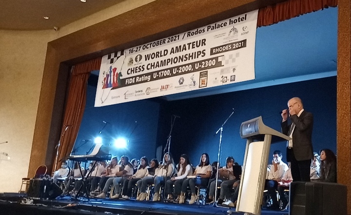 2023 FIDE World School Chess Championship kicks off in the Rodos Palace  Hotel