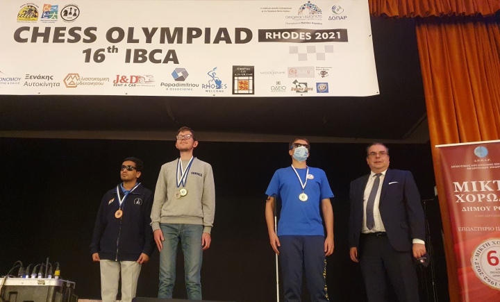 World Chess Championship for the Blind starts on October 08 in Rhodes