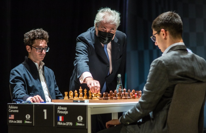 Grand Swiss 9: Caruana takes down Firouzja