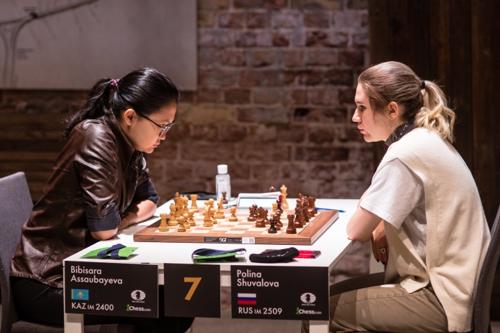 FIDE  Grand Swiss R7: Firouzja Back In Sole Lead 