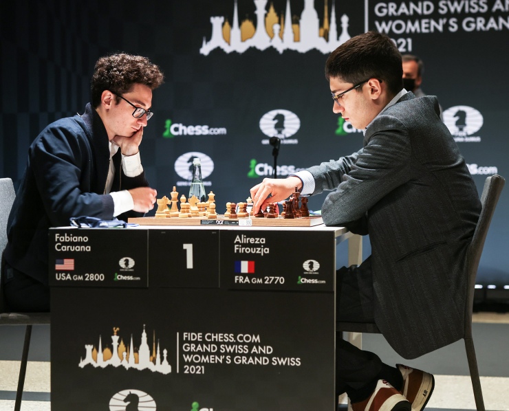 International Chess Federation on X: Fabiano Caruana is the top seed in  the upcoming FIDE Grand Swiss! 🔥 📈With a peak rating of 2844, Fabiano is  the third highest-rated chess player in