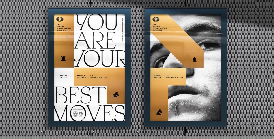 FIDE World Championship Dubai 2021: branding and design