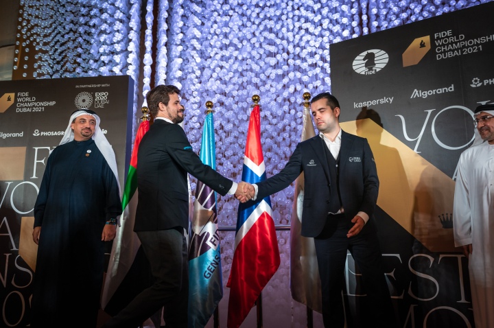 FIDE World Championship Dubai 2021: The battle begins