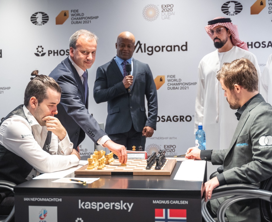 FIDE World Championship Dubai 2021: The battle begins
