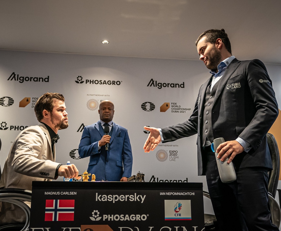 2021 World Chess Championship (Carlsen vs. Nepomniachtchi) - The Chess Drum