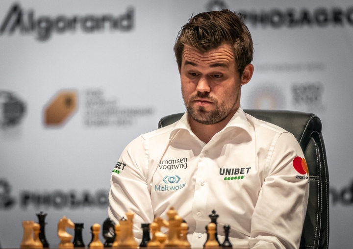 FIDE - International Chess Federation - Magnus Carlsen wins Chessable  Masters after Anish Giri's fierce fightback derailed. 👏 The World Chess  Champion reaffirmed his incredible dominance of the online game as he