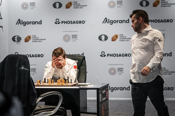 ChessBase India on X: FIDE Candidates Round 6: Nepo became the Shark!  After his loss in the World Championship against Magnus, it seems Ian is  back in his element. He's playing powerful