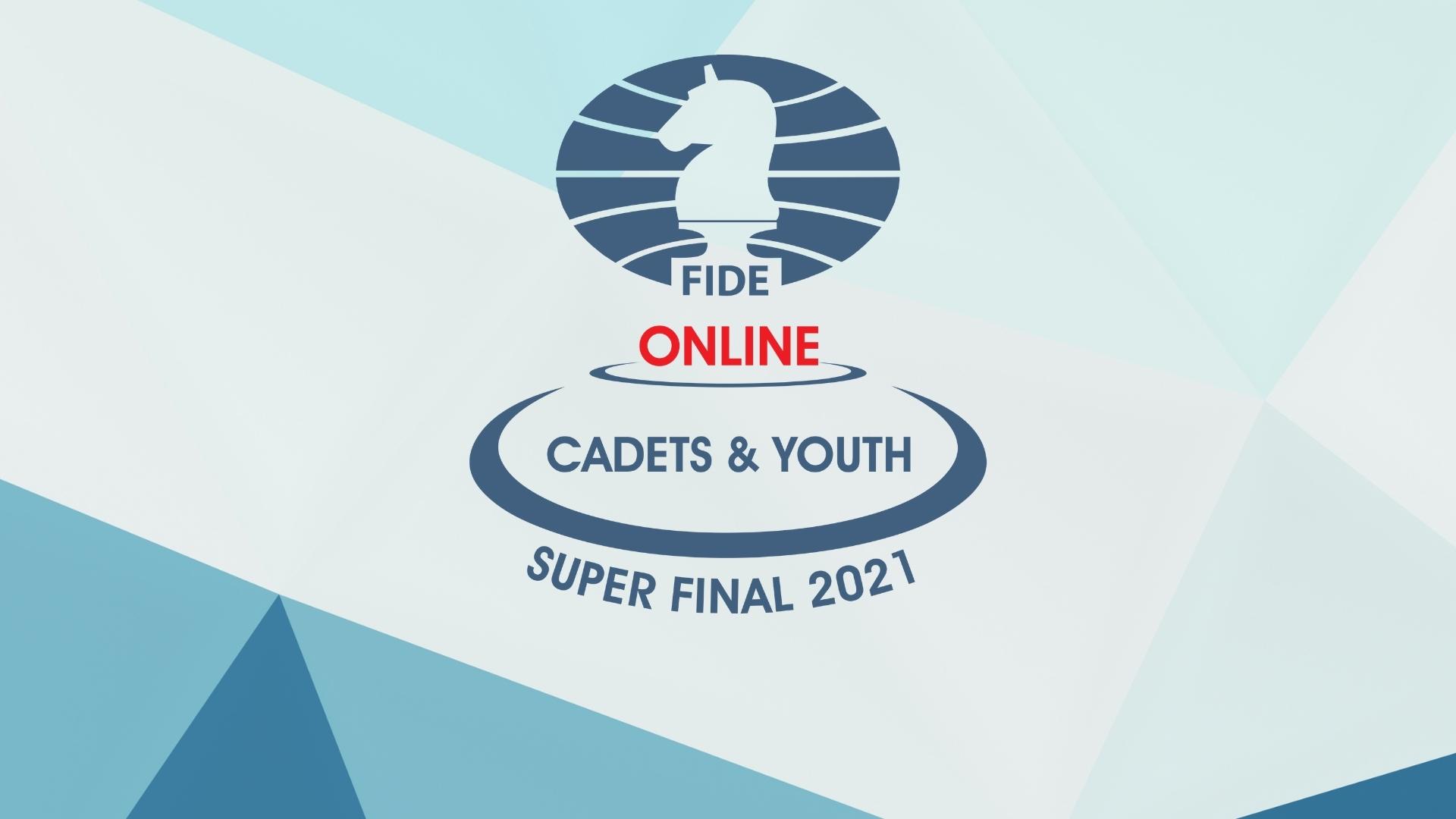 FIDE Online Cadets & Youth Rapid Super Final: Favourites Fall