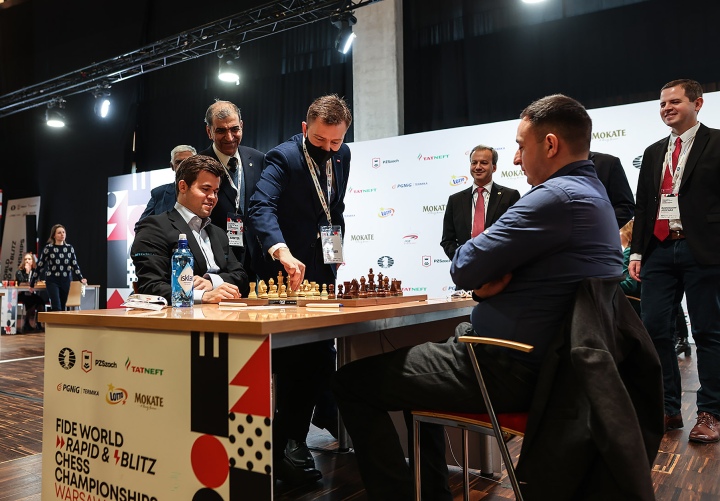 Praggnanandhaa finishes third, Grischuk takes Open Blitz title