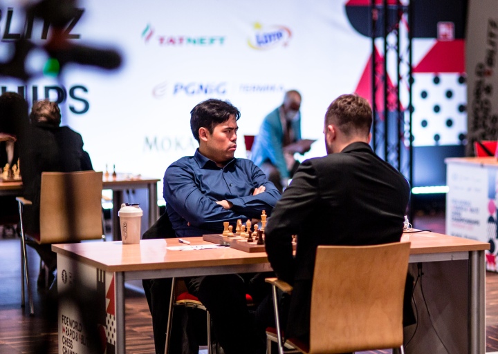 Bassem Amin - Day One Hero of the FIDE World Rapid and Blitz