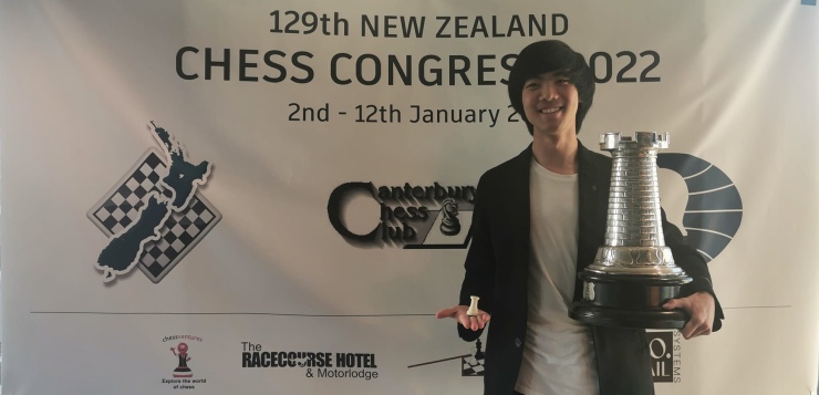 Daniel Gong wins New Zealand Championship