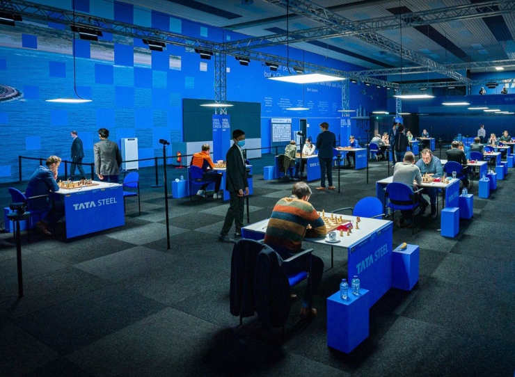 Tata Steel Masters: Mamedyarov and Rapport catch up with Vidit