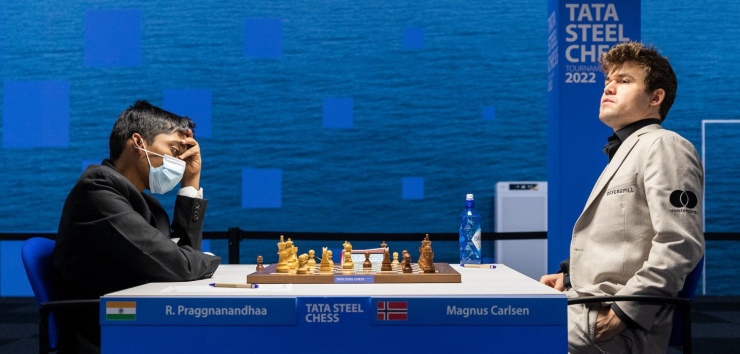 Tata Steel Masters R07: Carlsen moves into the lead