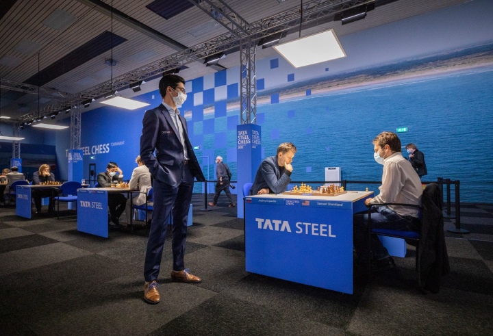 Dubov tested positive for covid, leaves the 2022 Tata Steel Chess Tournament