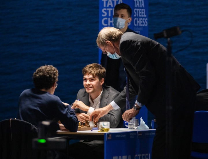 Tata Steel Masters: Mamedyarov and Rapport catch up with Vidit