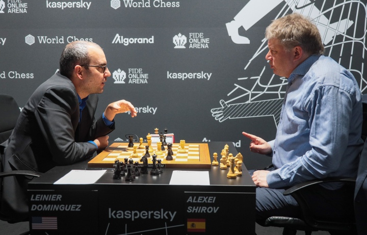 International Chess Federation on X: In the longest tiebreak of  #GrandPrixFIDE, Ian Nepomniachtchi eliminated Radoslaw Wojtaszek and joined  his compatriot Alexander Grischuk in the final. There are no games on May  26.