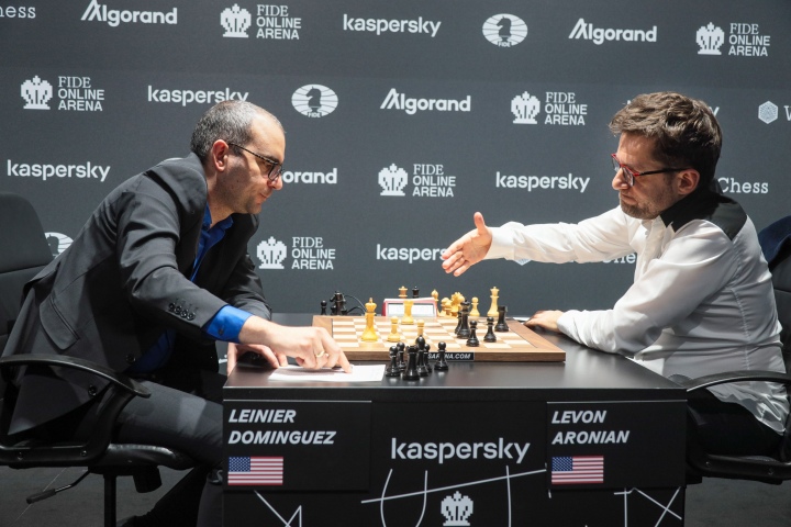 2022 FIDE Grand Prix Berlin SF1: Aronian, Nakamura Score Emphatic Wins 