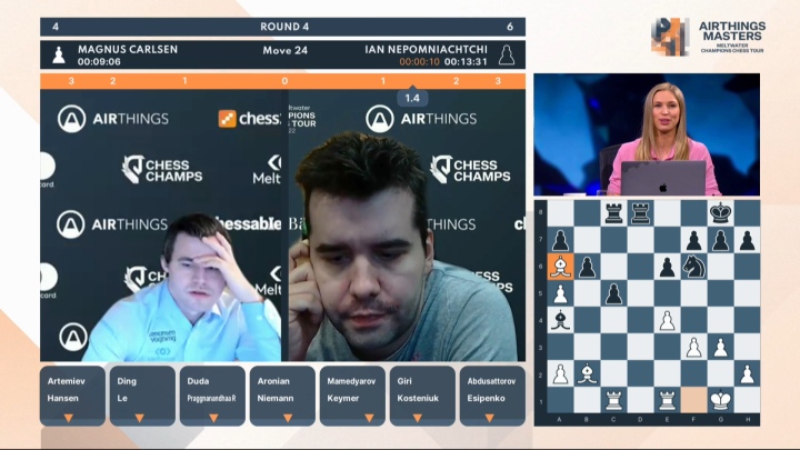 chess24 - A great win for 17-year-old Andrey Esipenko, who
