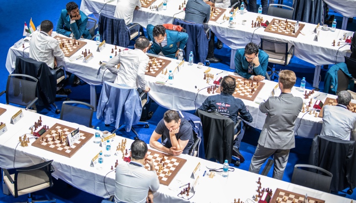 International Chess Federation on X: The action at the FIDE