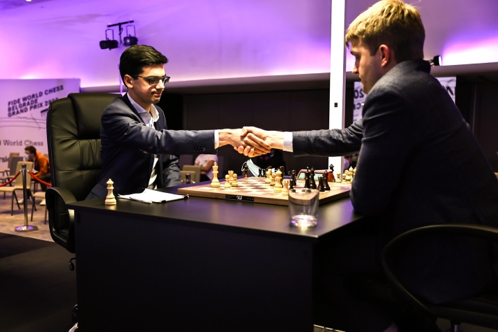 2022 FIDE Grand Prix Belgrade R6: Andreikin, Giri, Rapport, MVL Advance 