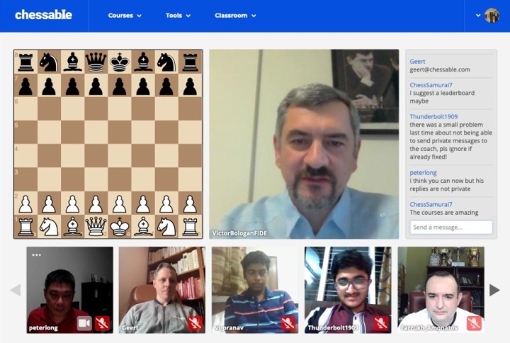 FIDE Chessable Academy kicks off on Chessable Classroom