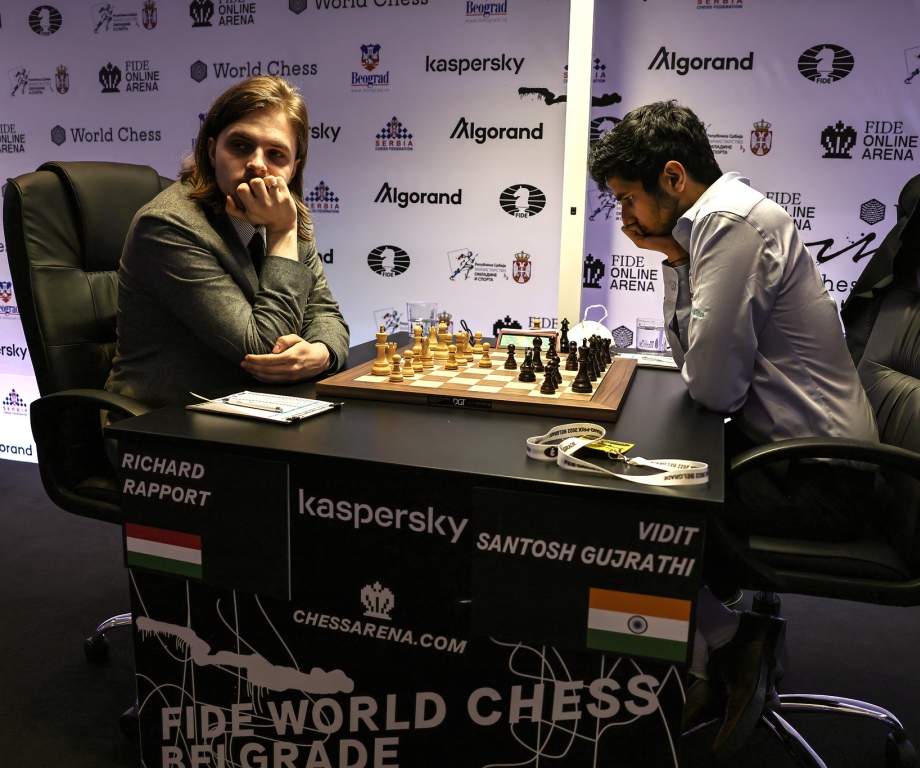 Richard Rapport shows his final victory against Andreikin