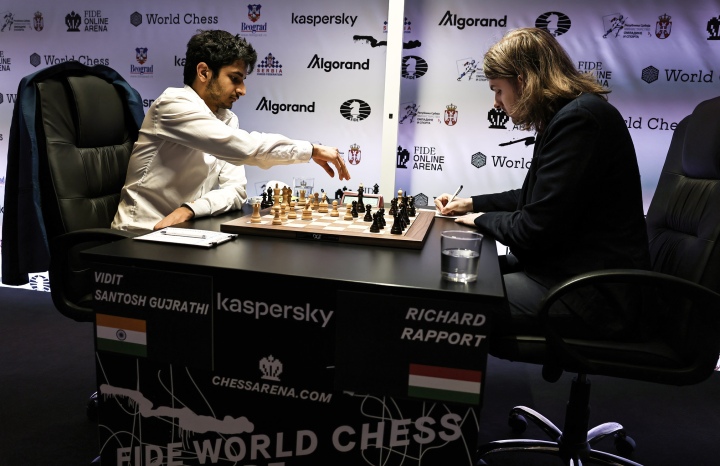 FIDE Online World Corporate Championship: Nihal Sarin holds Anish