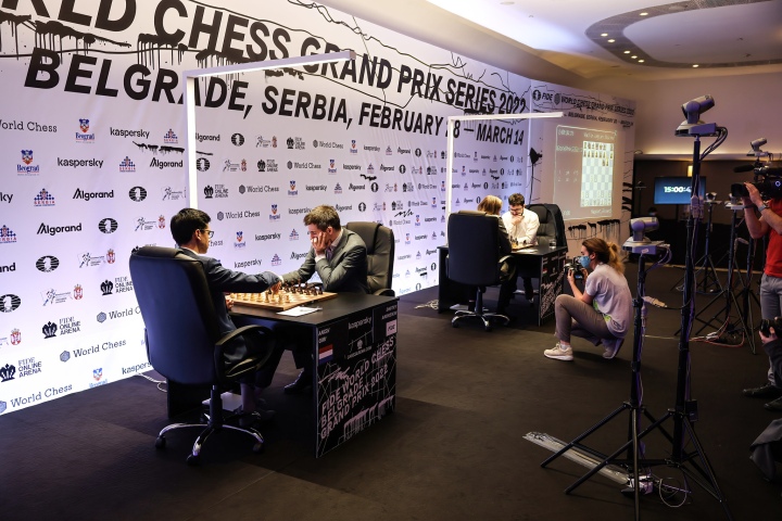 Round 1, Belgrade FIDE Grand Prix, Leg 2