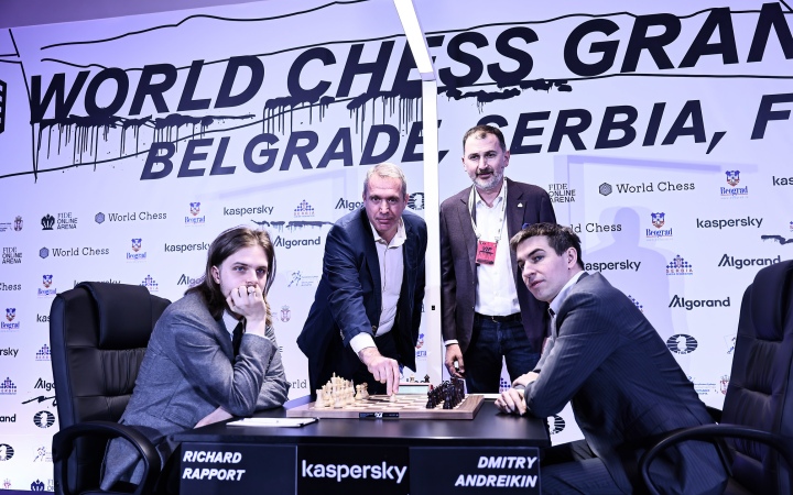 Belgrade GP: Rapport in final, Andreikin-Giri goes to tiebreaks