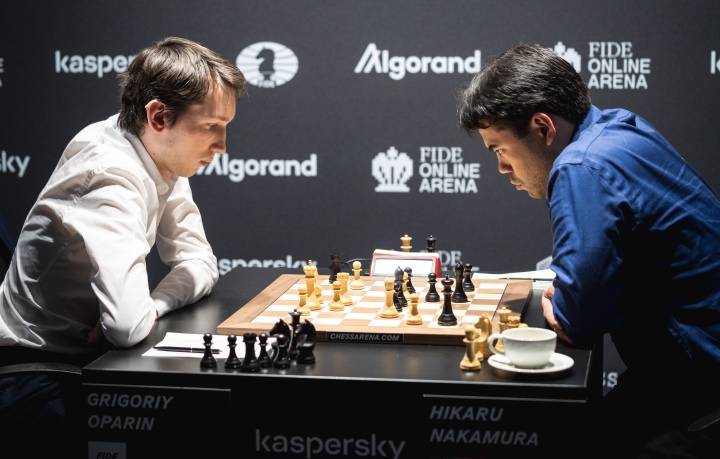 Berlin defense with wife. Anish Giri vs Hikaru Nakamura . 