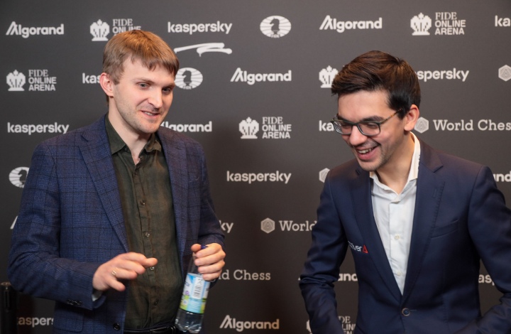 FIDE Online Arena - GM Anish Giri right before his match against