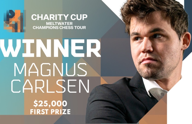 'Huge relief' for Carlsen as champ survived Duda's spirited comeback to win Charity Cup