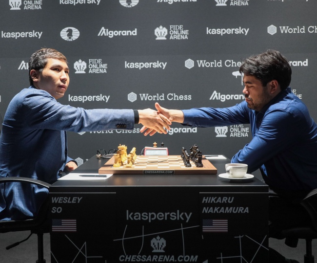 Wesley So is the 2022 lucky charm for Hikaru Nakamura (FIDE