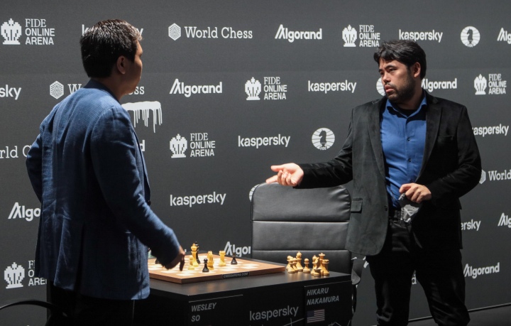 Wesley So Wins First Game: 2022 FIDE Grand Prix Berlin Leg 3, Semifinals  Day 1 