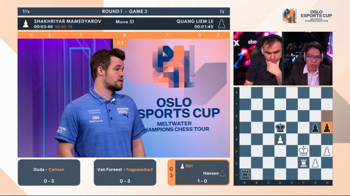 Watch Norway Chess live with our chess24 apps