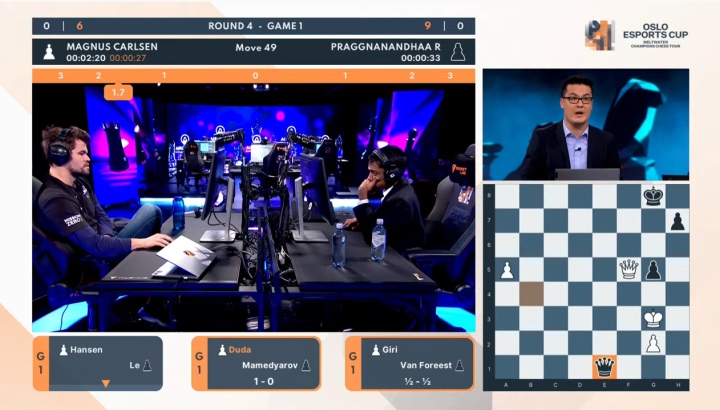 R Praggnanandhaa vs Magnus Carlsen Live Streaming Game 2: When And