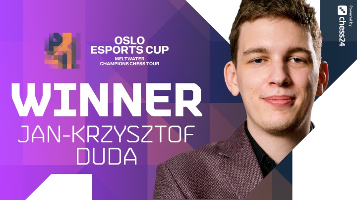 Duda comes from behind to win Oslo Esports Cup