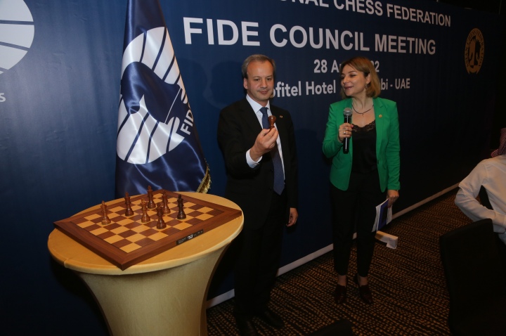 Official Chess Pieces for the Candidates Tournament 2022